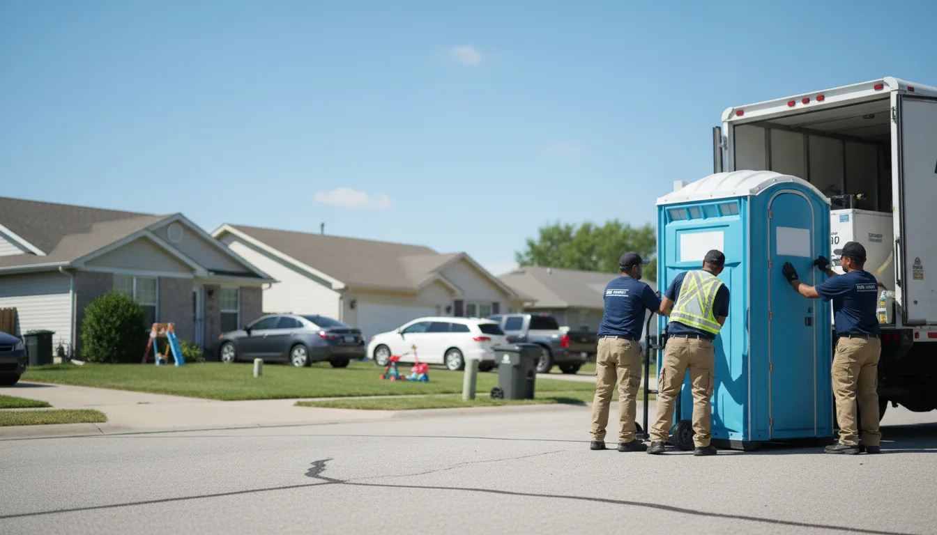 Standard Porta Potty Rentals in Everest, KS near me